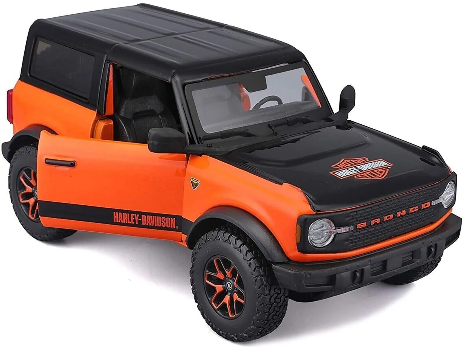 1:24 Harley Davidson Ford Bronco Die-Cast Model
