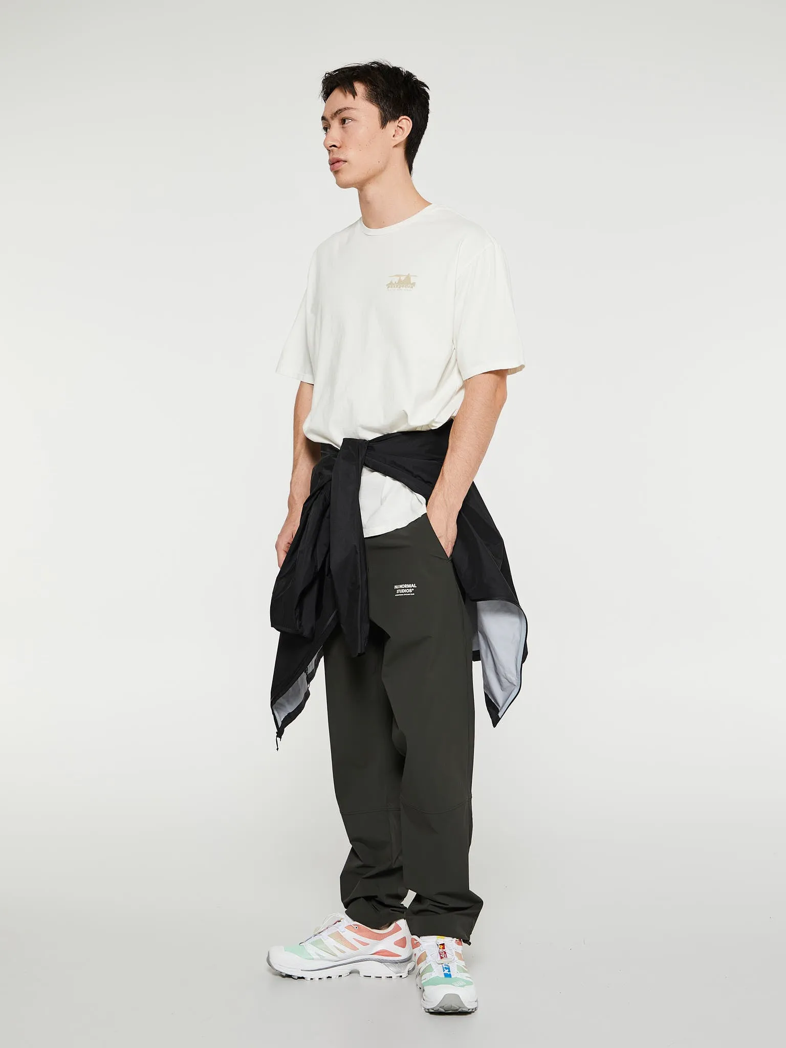 '73 Skyline Organic T-Shirt in Birch White