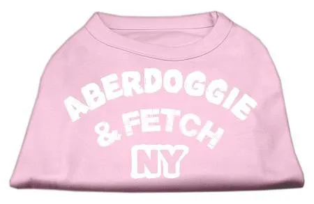 Aberdoggie NY Screenprint Shirts Light Pink XXXL (20)