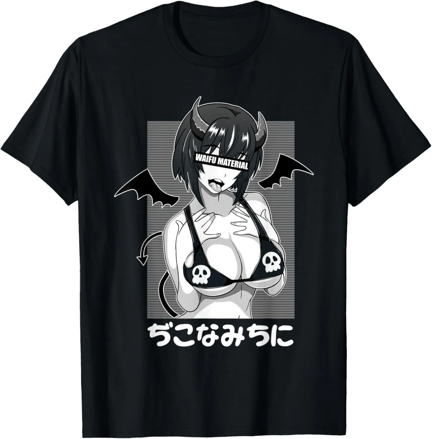 Anime Waifu Hentai Anime Lover Anime Girl Japanese Aesthetic T-Shirt