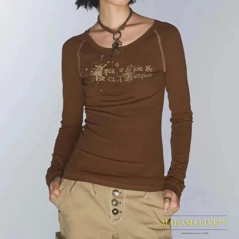 Authentic 90s Vintage Emo and Grunge Tees for Ladies