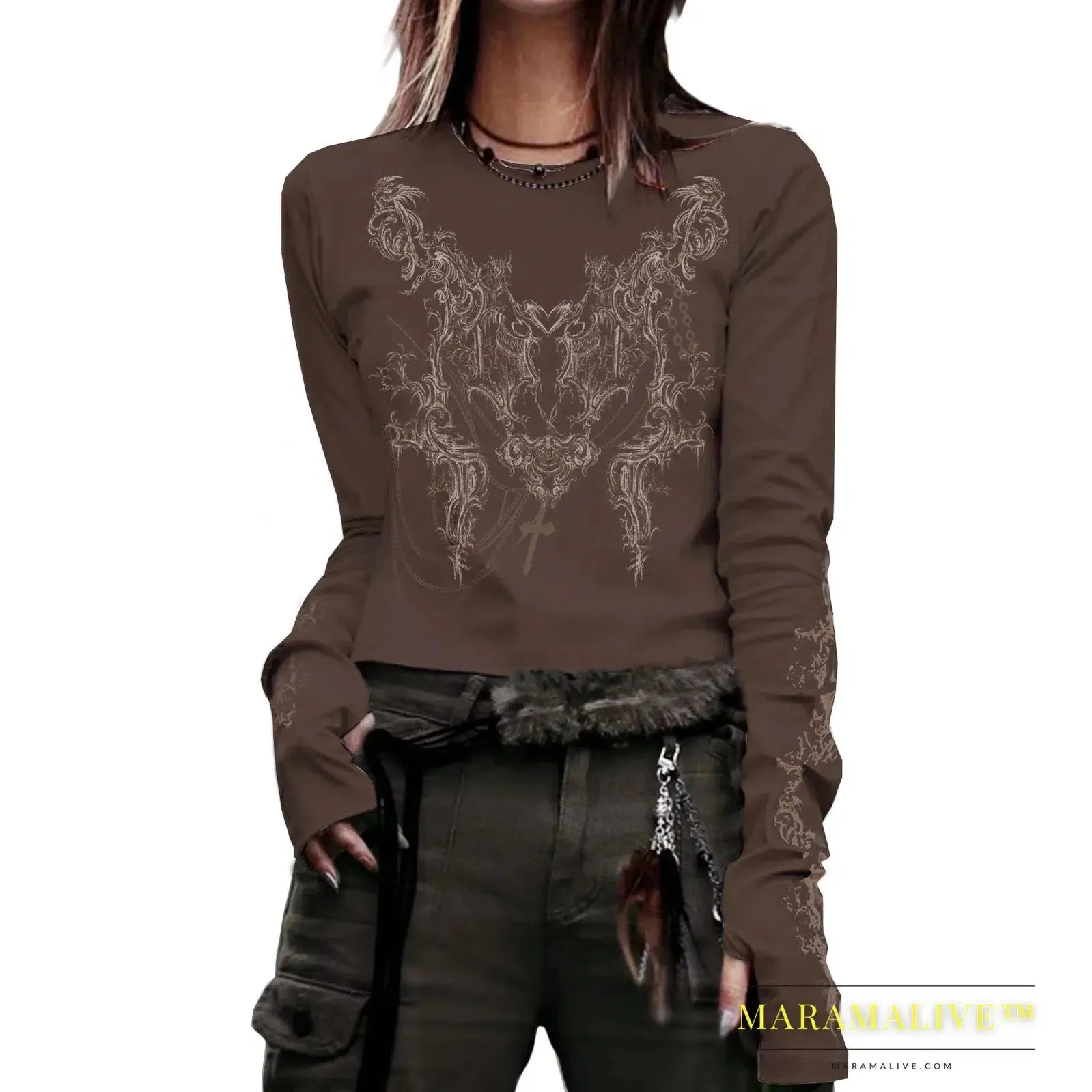 Authentic 90s Vintage Emo and Grunge Tees for Ladies