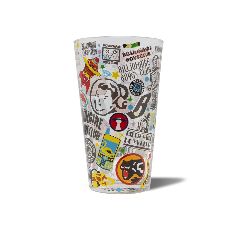BBC LOGOKAY!!! PINT GLASS - MULTI