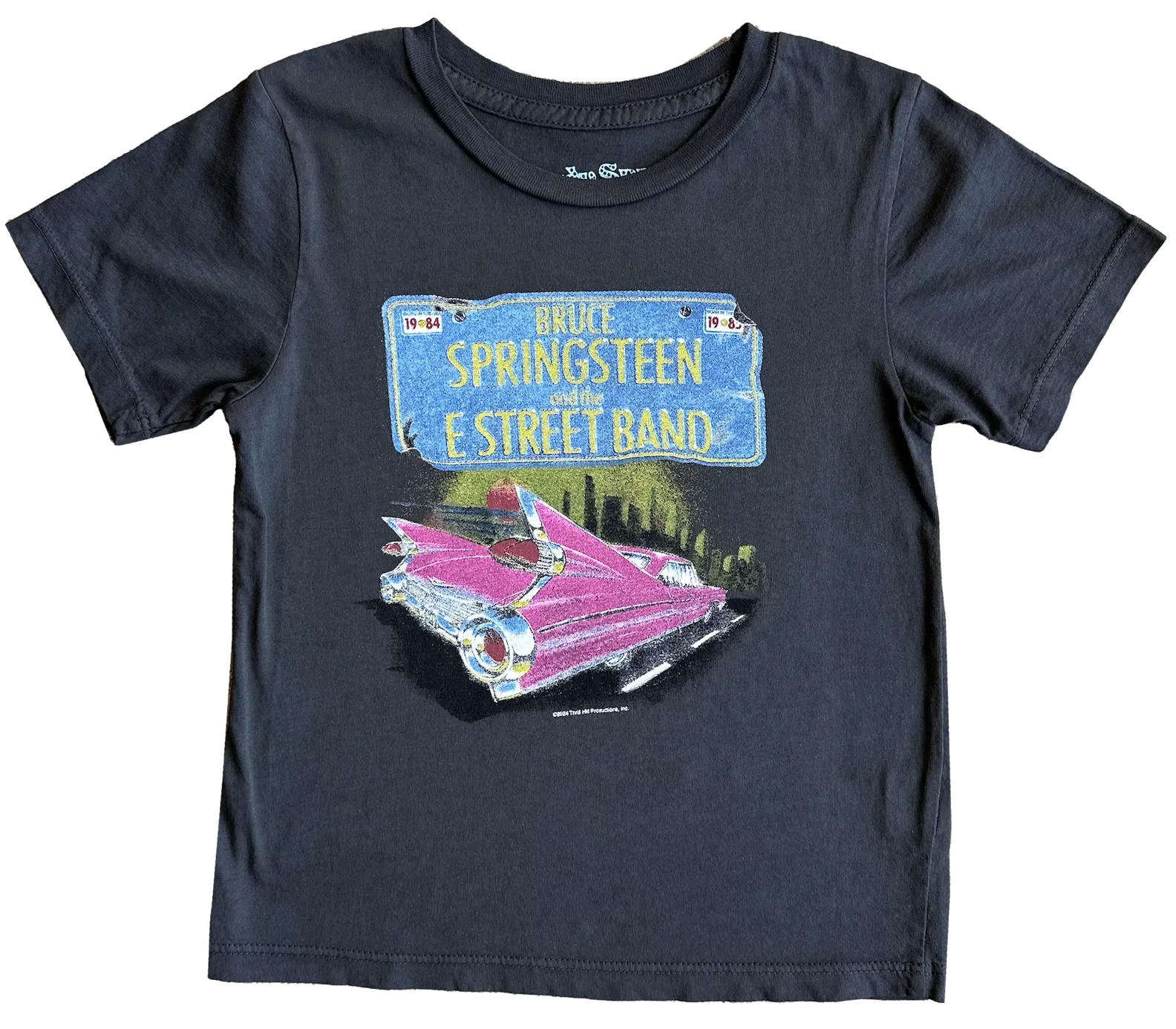 Bruce Springsteen Organic Vintage Black Tee