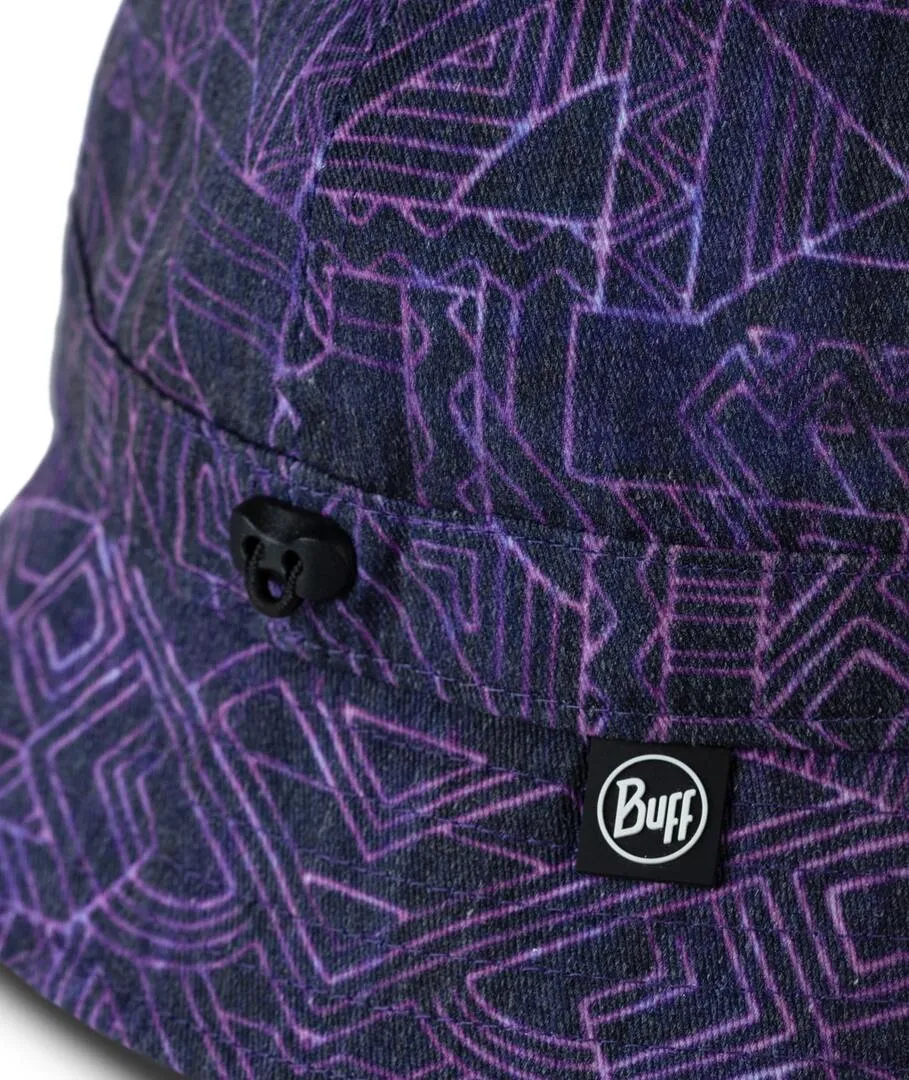 Buff Junior Fun Bucket Hat Kasai Violet