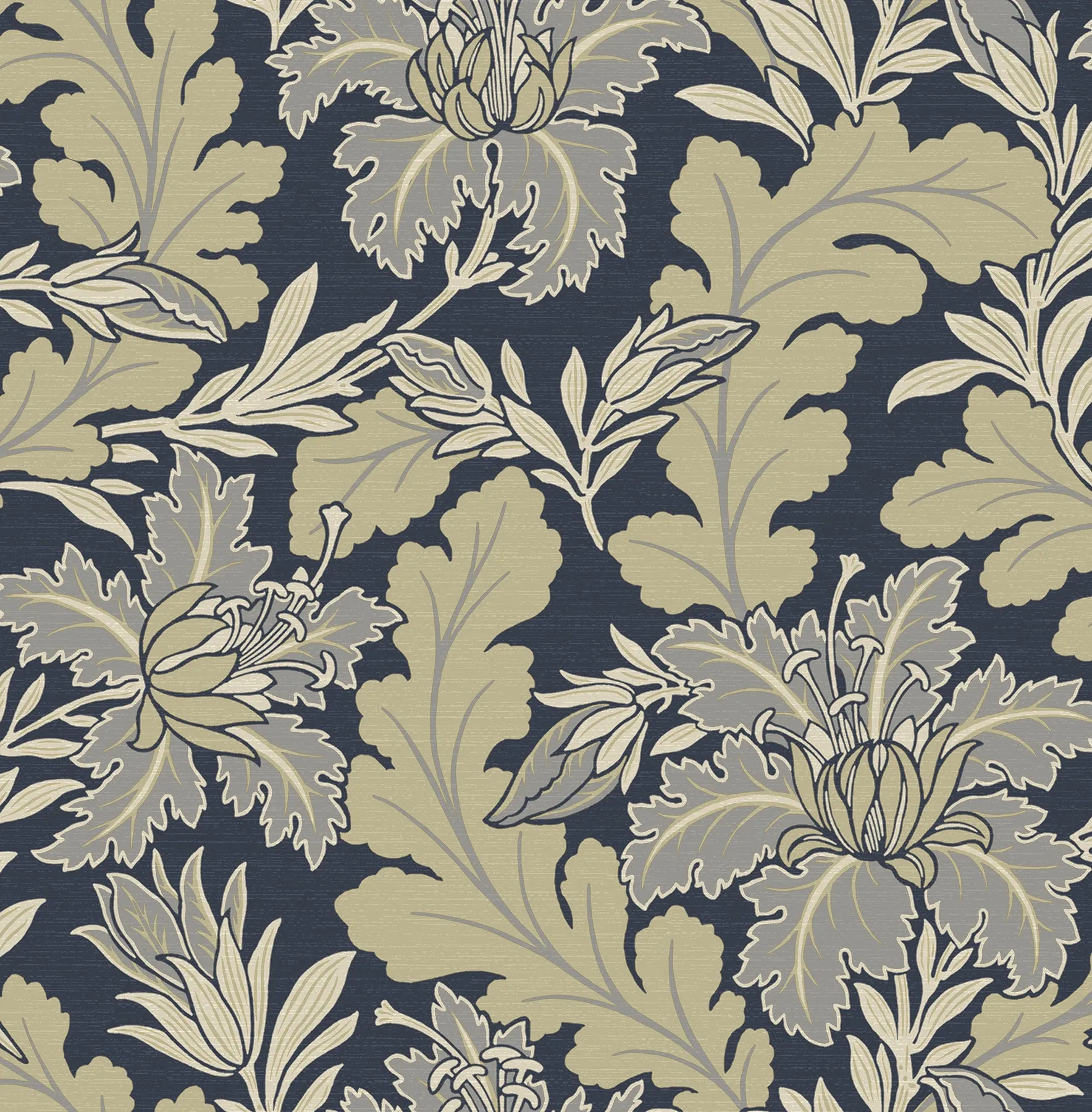 Butterfield Floral Wallpaper