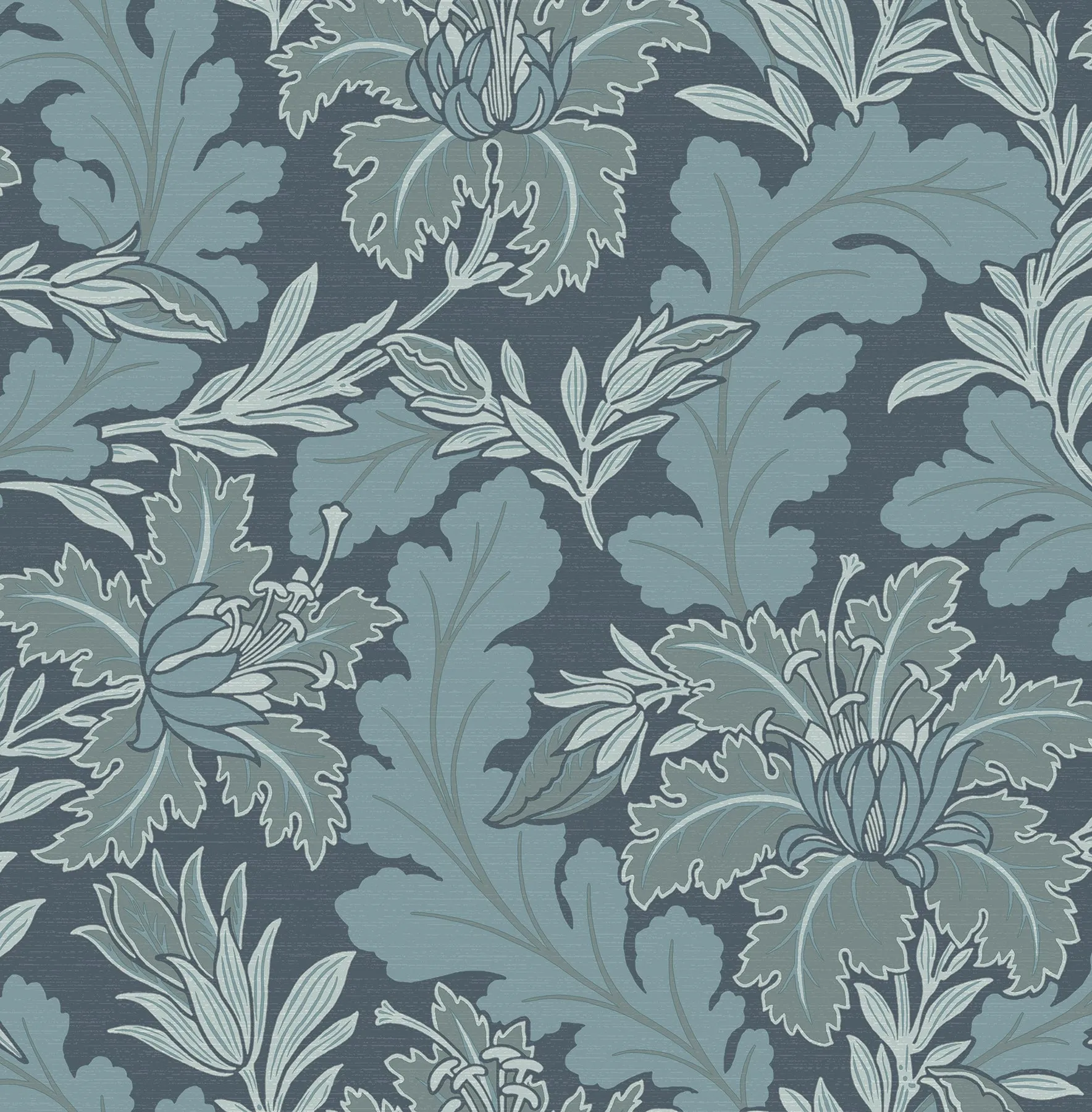 Butterfield Floral Wallpaper