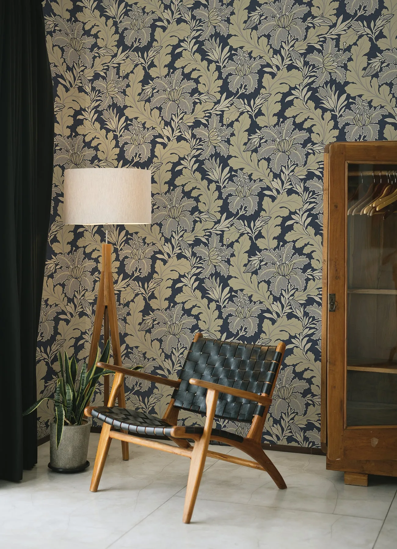 Butterfield Floral Wallpaper