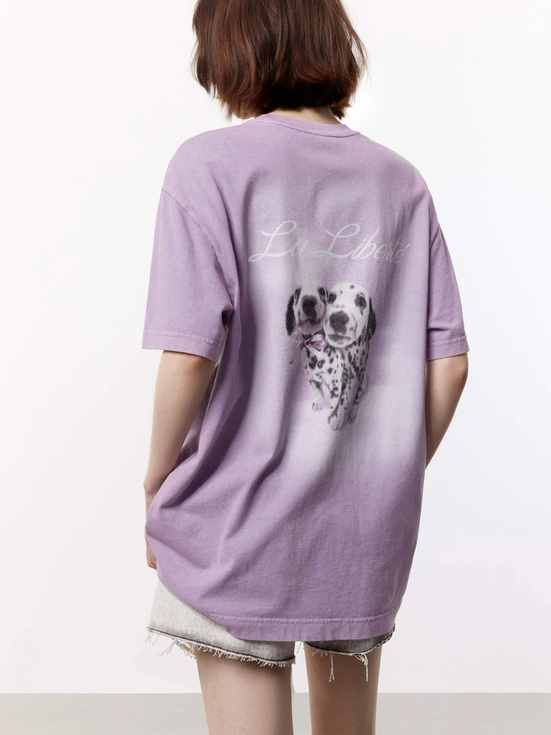 Cartoon Print Loose T-shirt