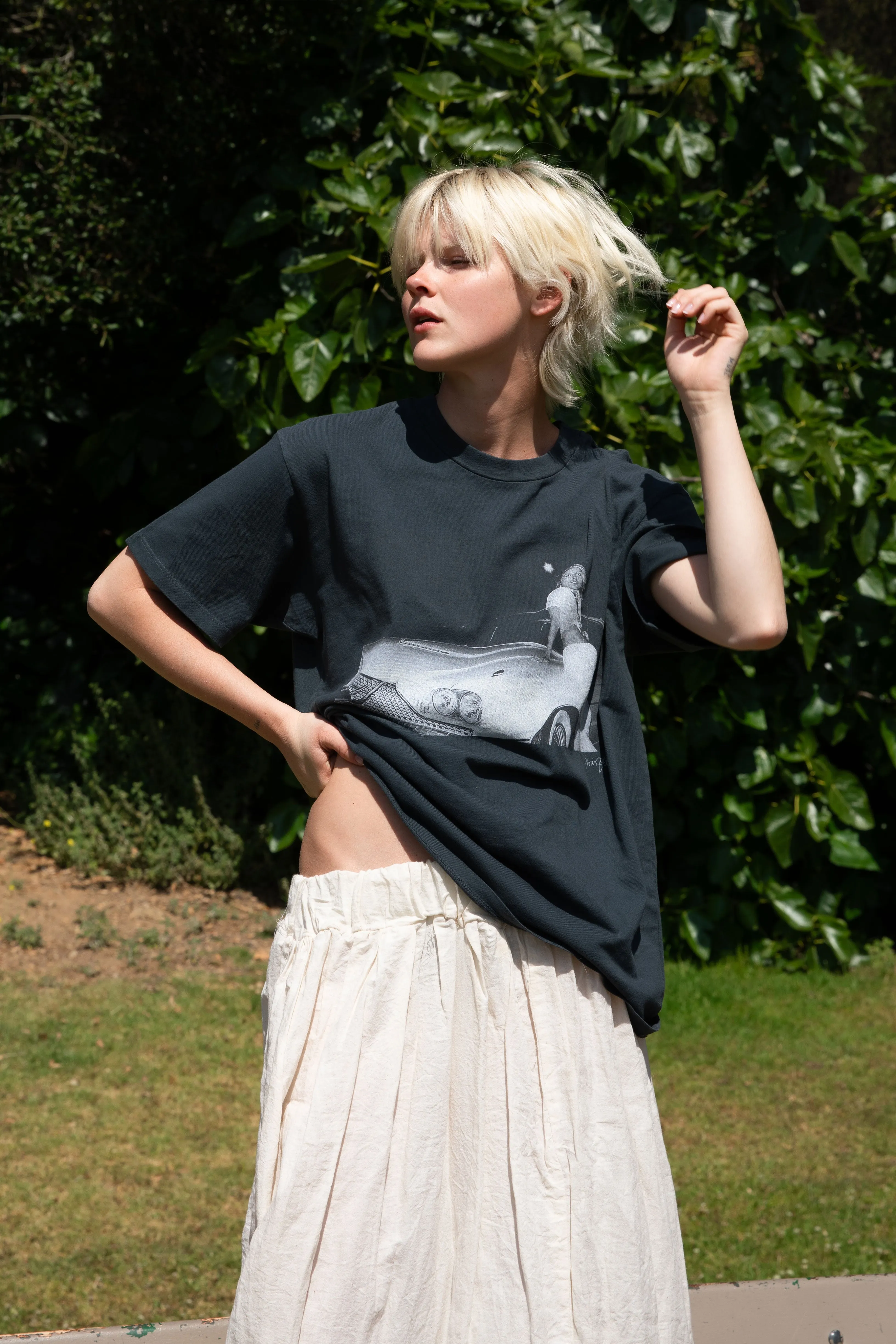 Chris Stein Debbie Car Photo Weekend Tee
