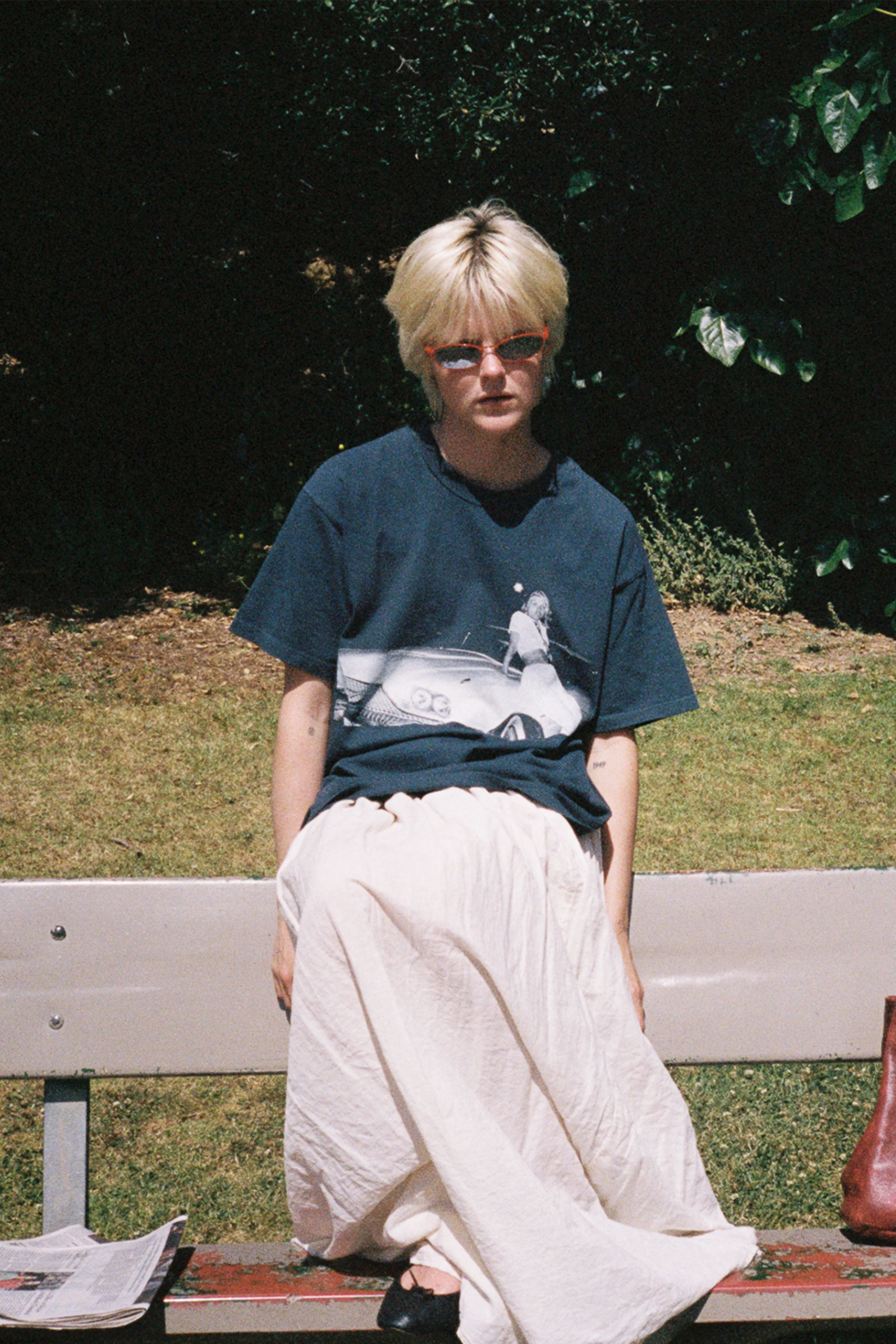 Chris Stein Debbie Car Photo Weekend Tee