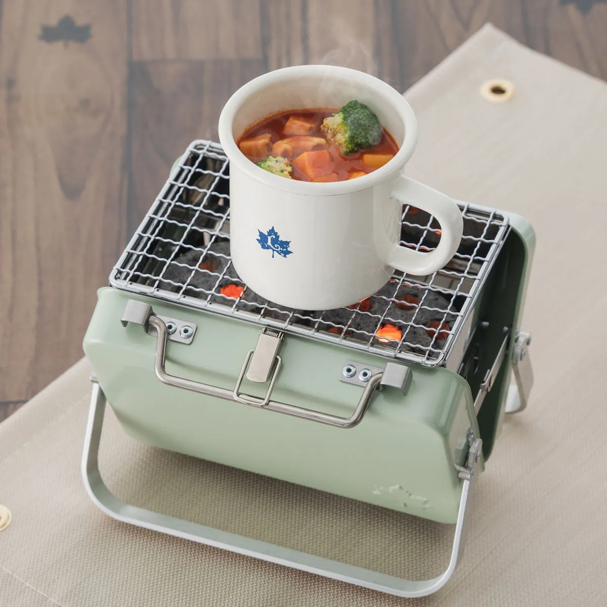 Enamel Soup Mug 400ML