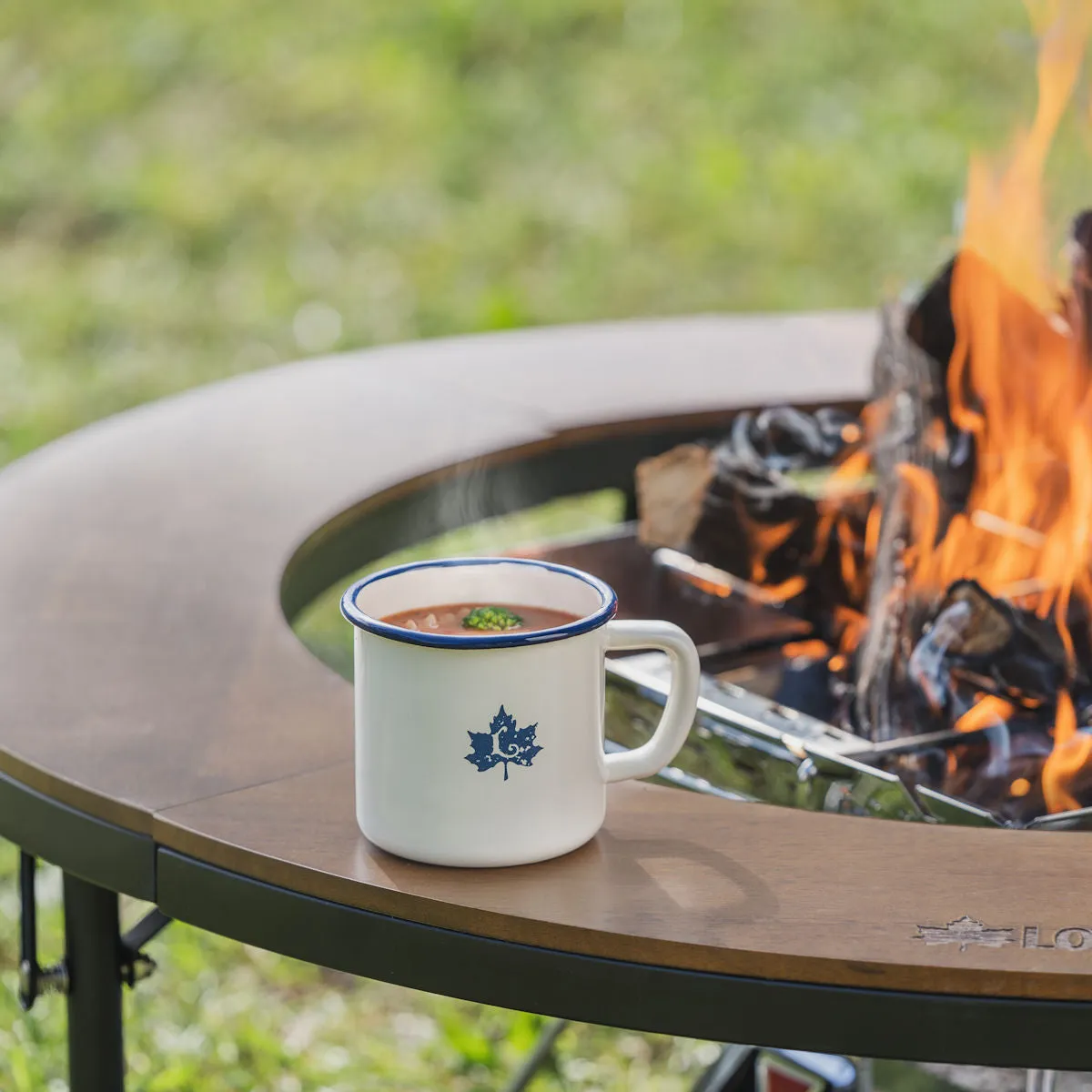 Enamel Soup Mug 550ML