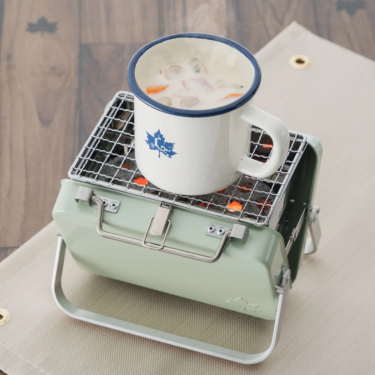 Enamel Soup Mug 550ML
