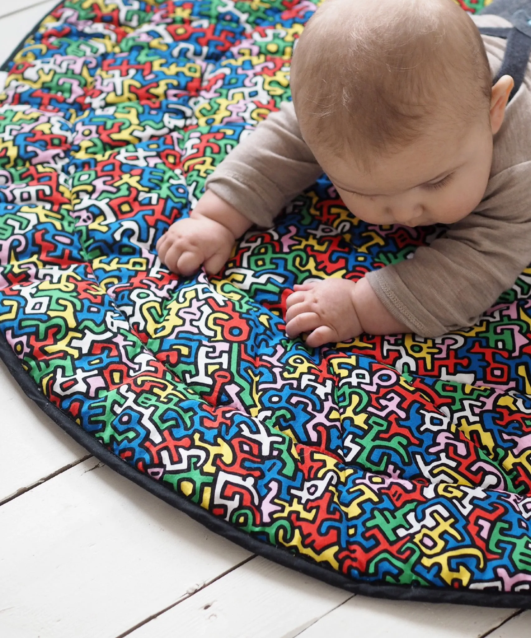 Etta Loves X Keith Haring Reversible Play Mat