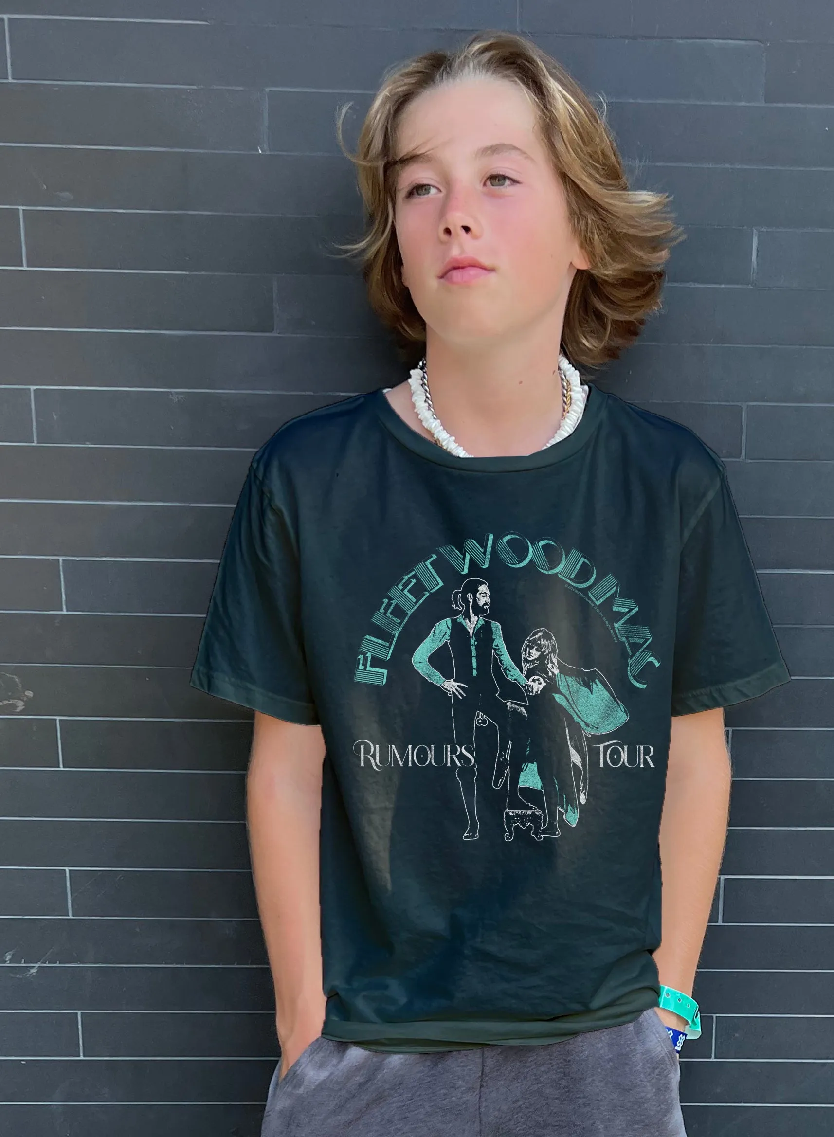 Fleetwood Mac Rumours Organic Short Sleeve Tee