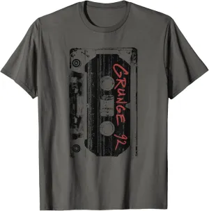 Grunge 90's Vintage Concert Mixtape Retro T-Shirt