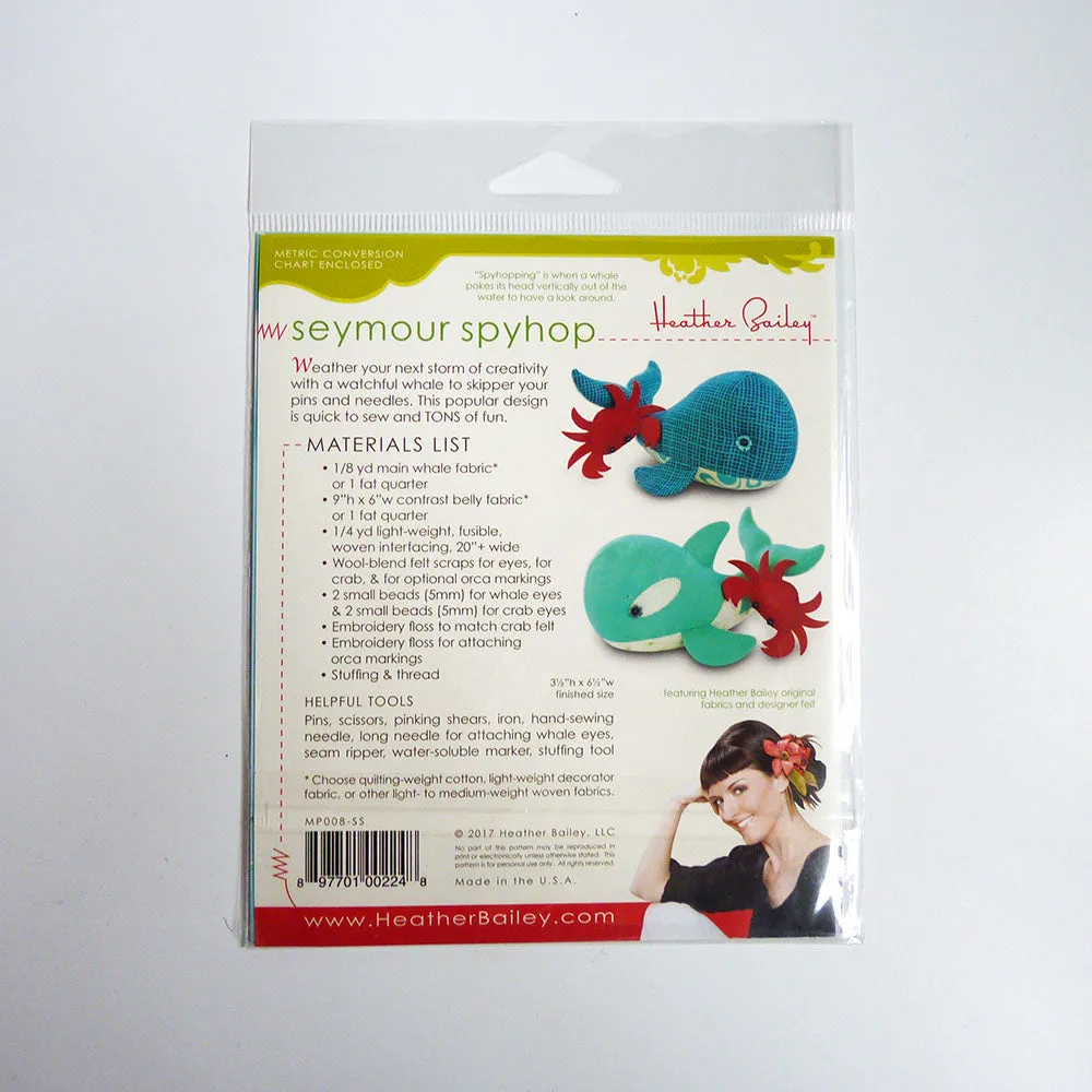 Heather Bailey Patterns : Seymour Spyhop