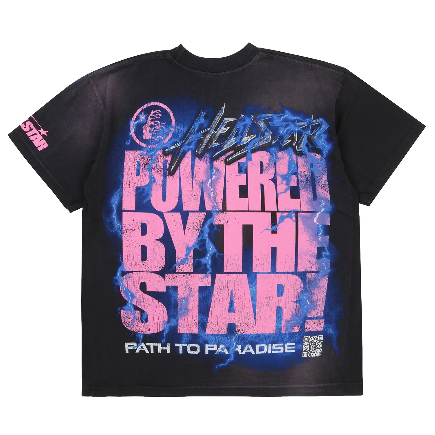 Hellstar Powered By The Star Tee Black