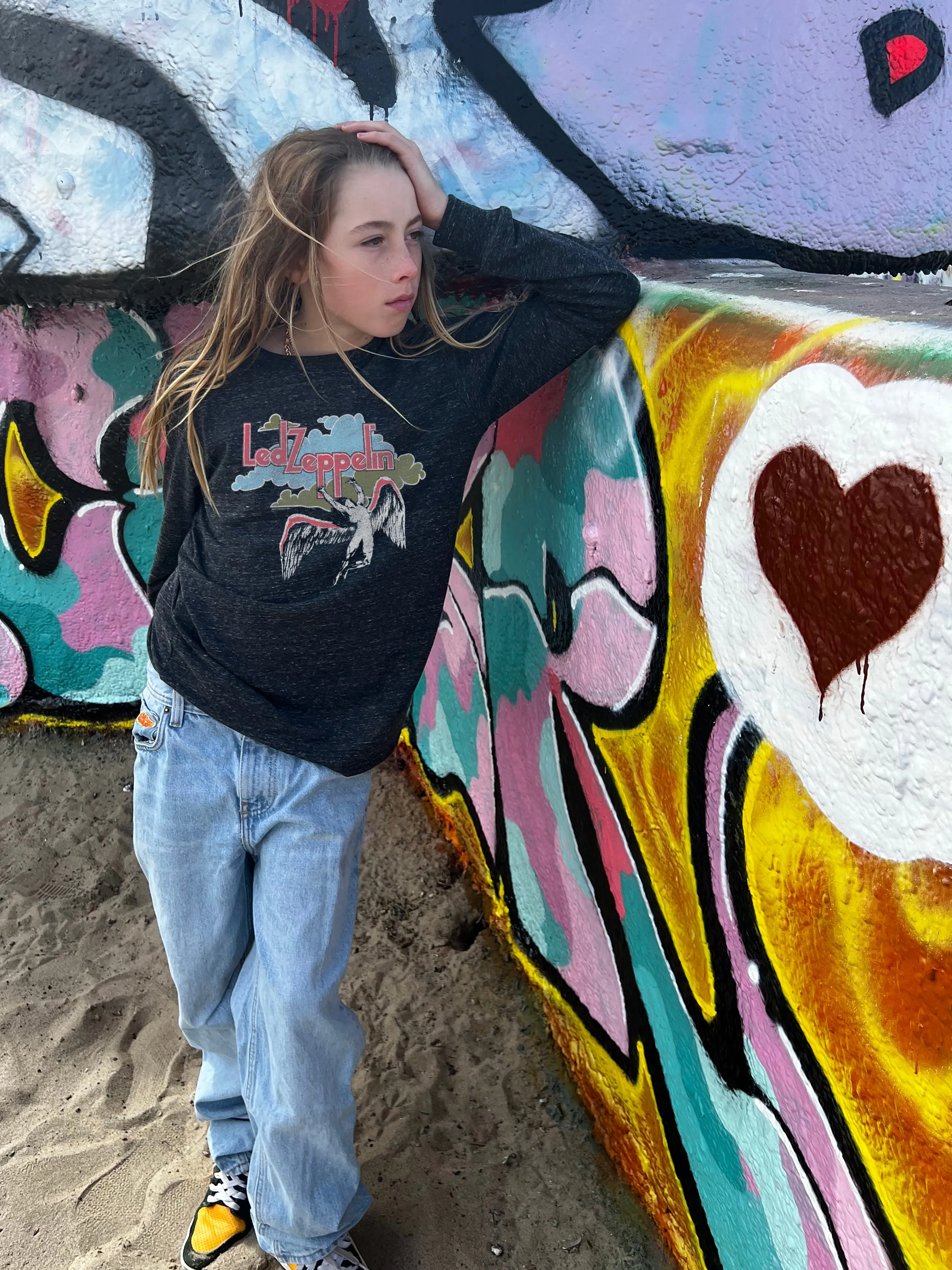 Led Zeppelin Tri Blend Long Sleeve