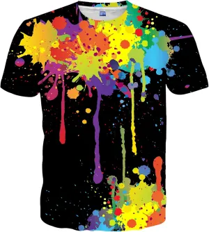 Linnhoy Unisex Men's and Women's Shirts Unisex Fashion Casual Novelty Tees 3D Graphic Adults T-Shirts Teens Tops Size S-XXL