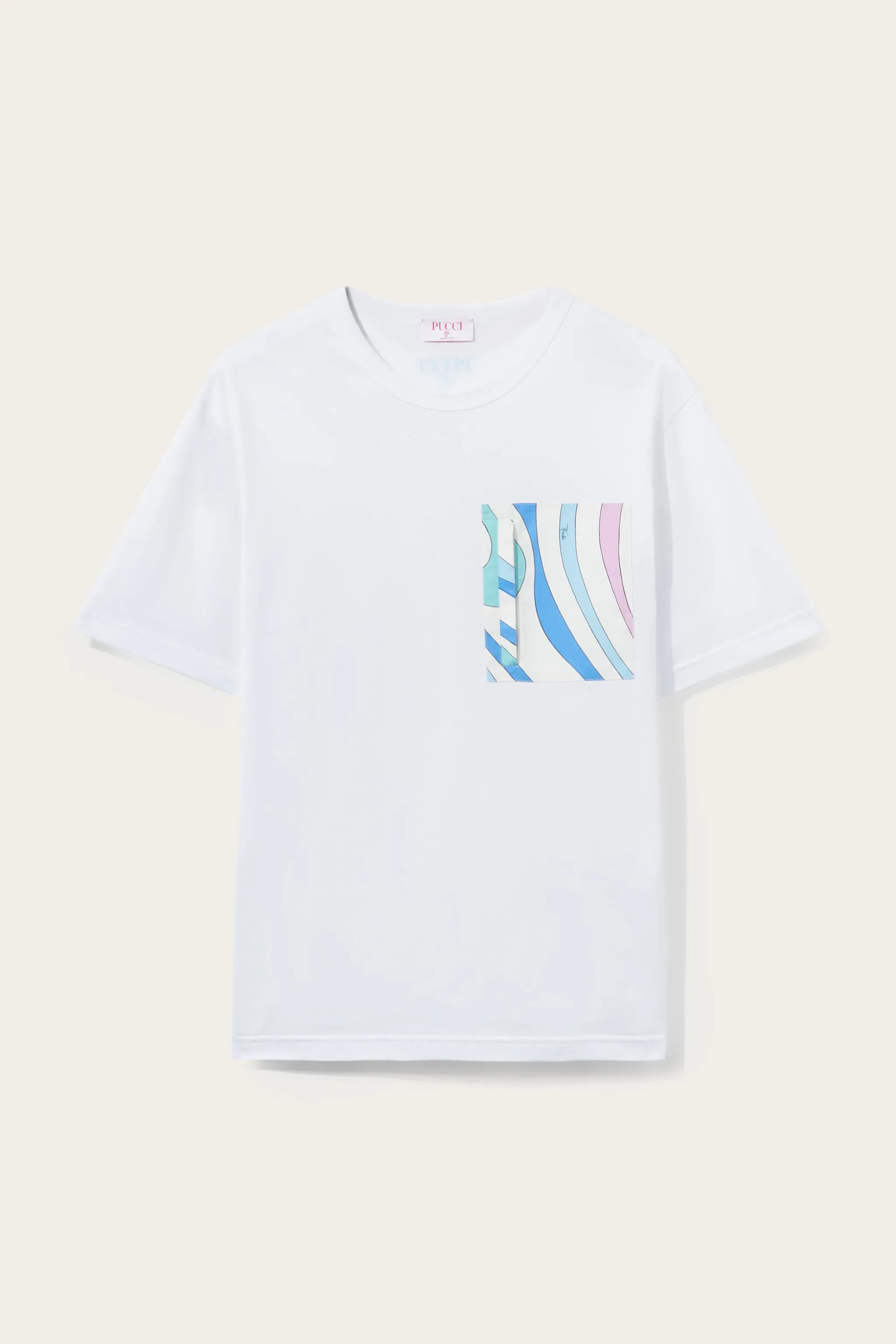 Marmo-Print Cotton T-Shirt