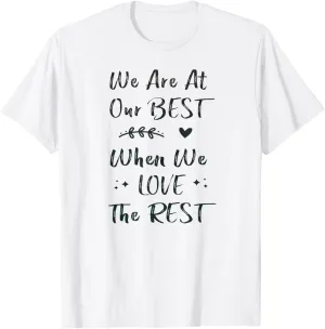 Motivational Quote, Inspirational Message Tee, Positive Vibe T-Shirt