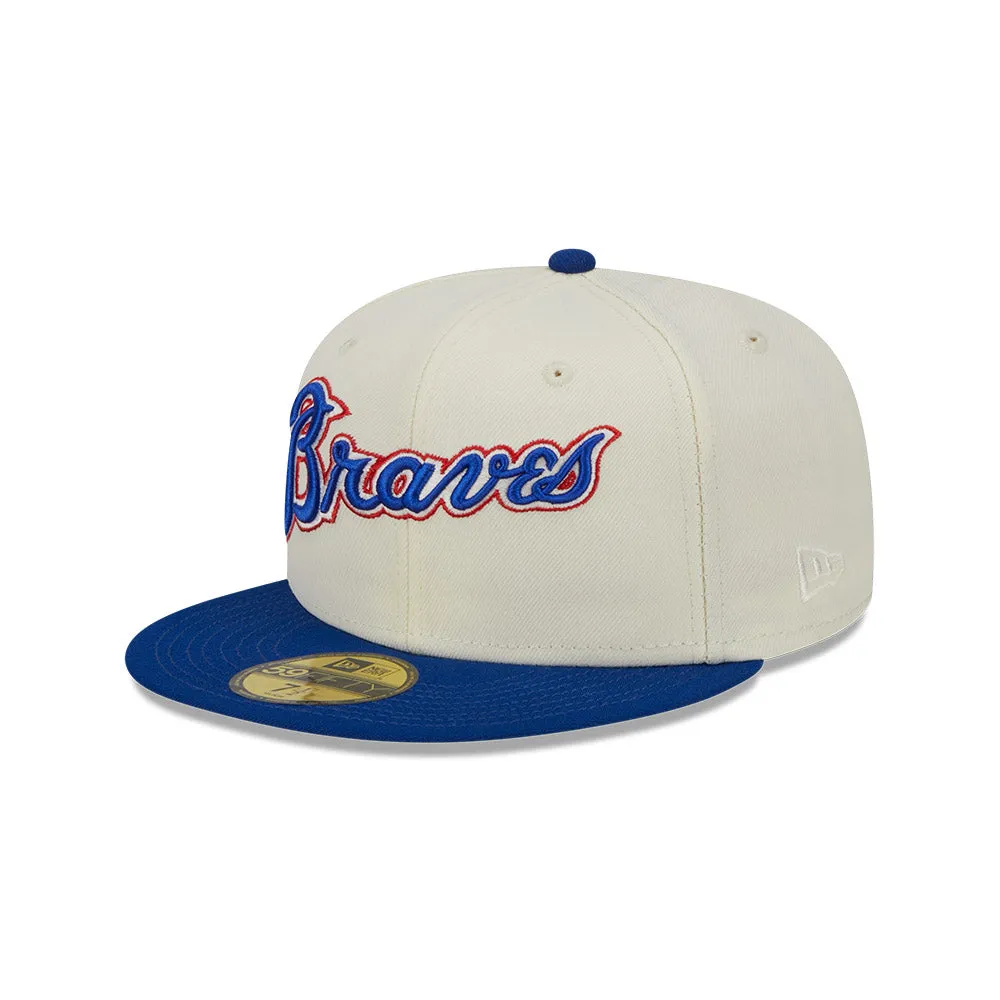 New Era 59Fifty MLB Retro Jersey Script Atlanta Braves