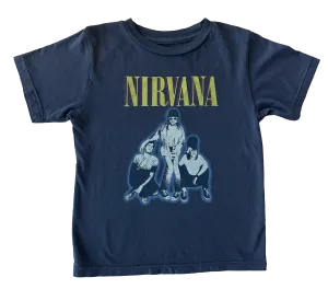 Nirvana Organic Vintge Black Short Sleeve Tee