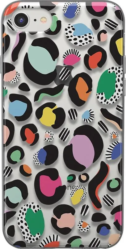 Party Animal | Rainbow Leopard Print Case