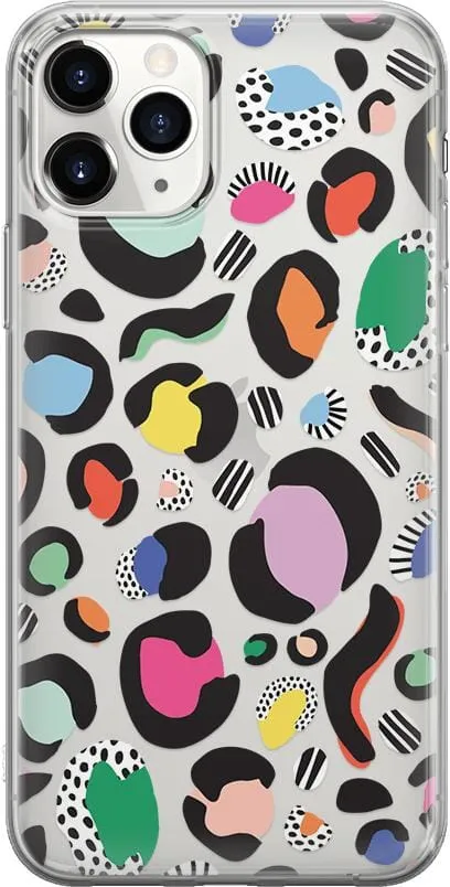 Party Animal | Rainbow Leopard Print Case