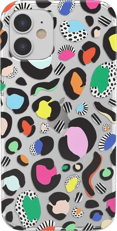 Party Animal | Rainbow Leopard Print Case