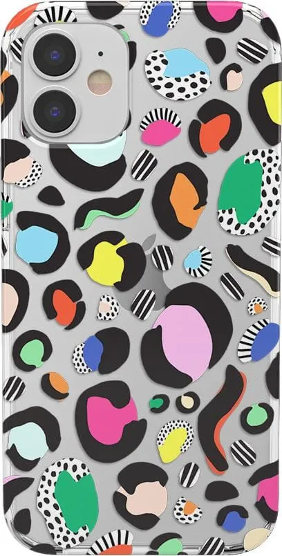 Party Animal | Rainbow Leopard Print Case
