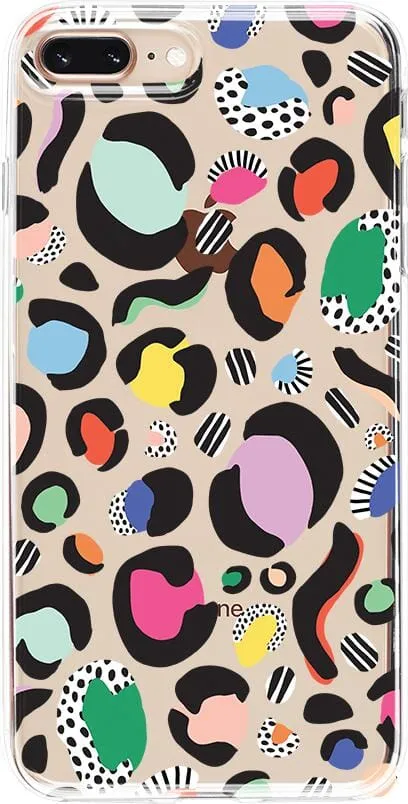 Party Animal | Rainbow Leopard Print Case