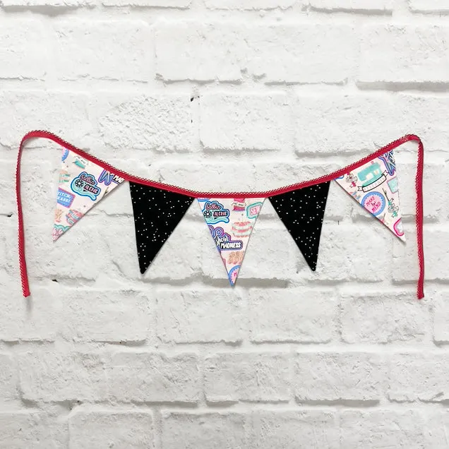 Pennant Banner - Beginner Sewing Pattern & Video Tutorial