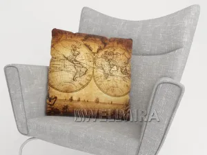 Pillowcase Old Map