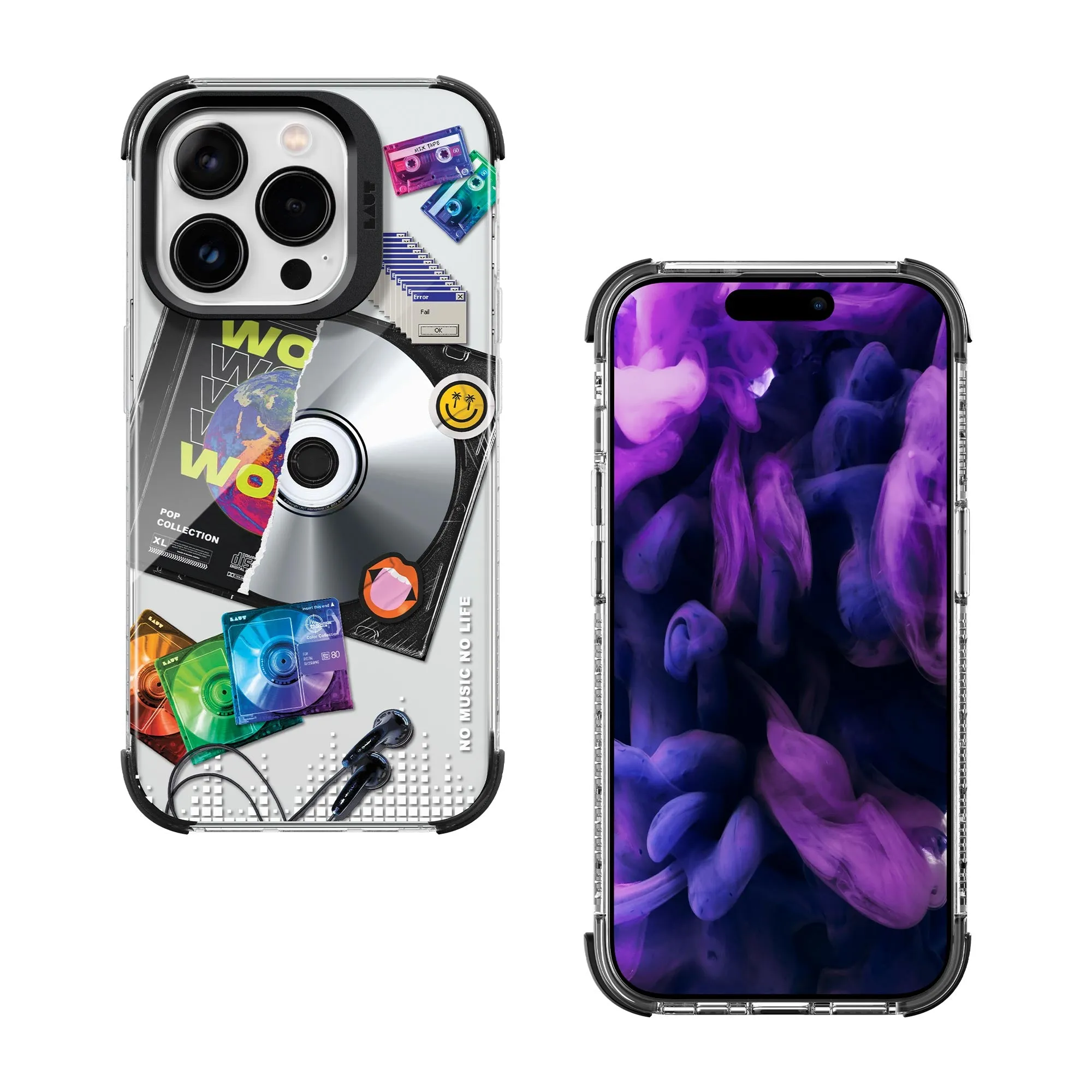 POP RETRO MUSIC case for iPhone 15 Series