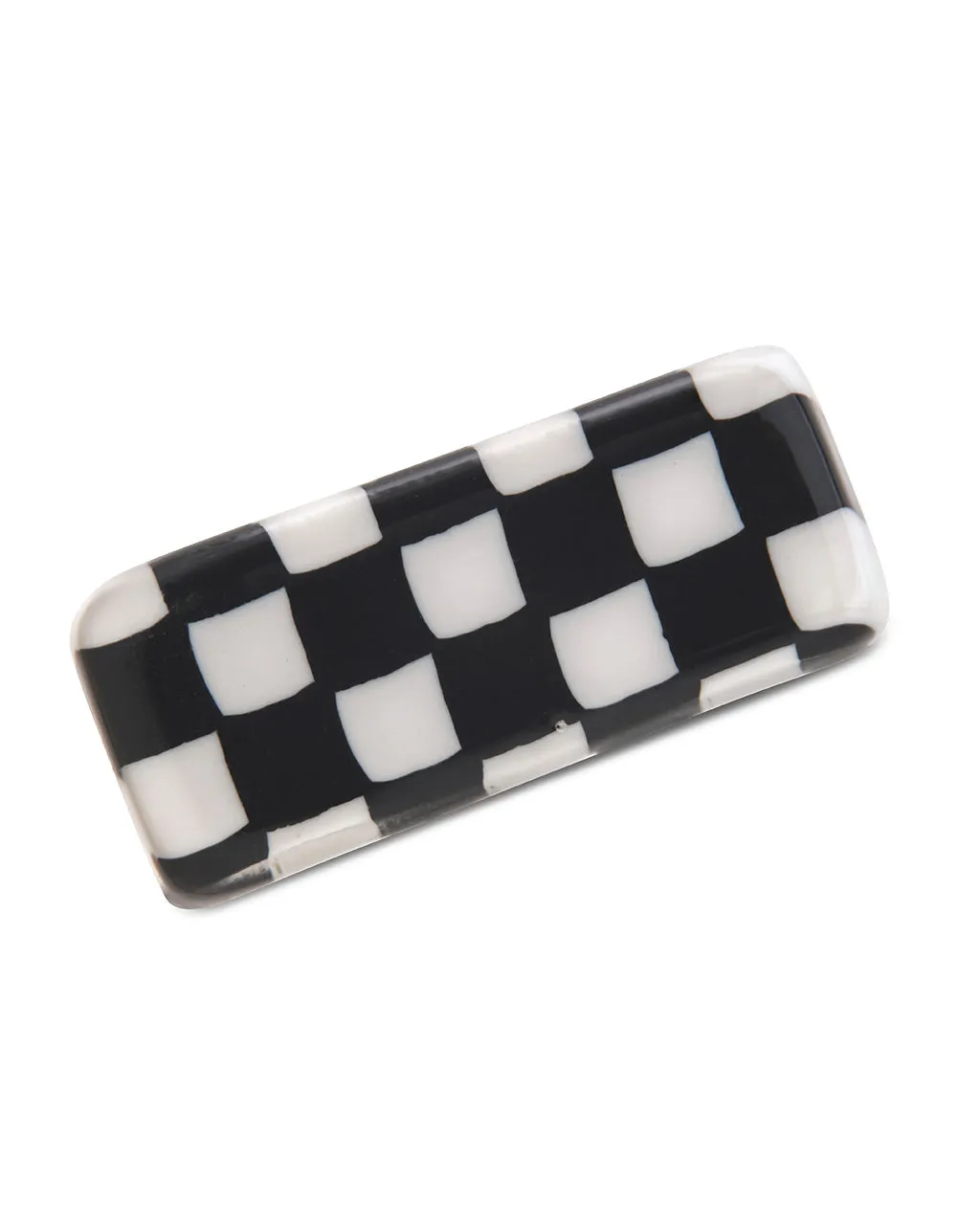 Retro Chequer Resin Ring
