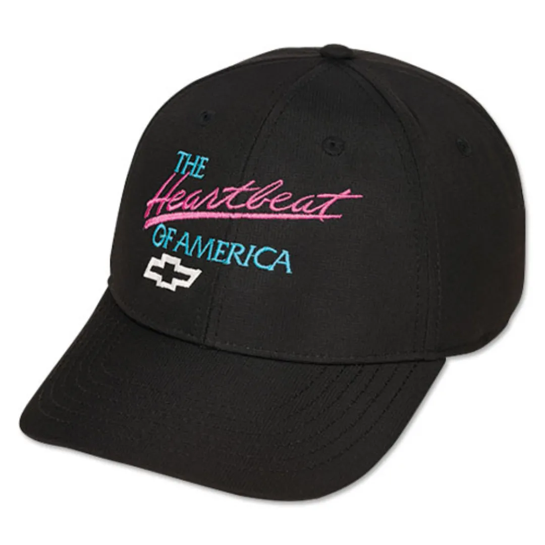 Retro Chevrolet Heartbeat of America T-Shirt & Hat Bundle