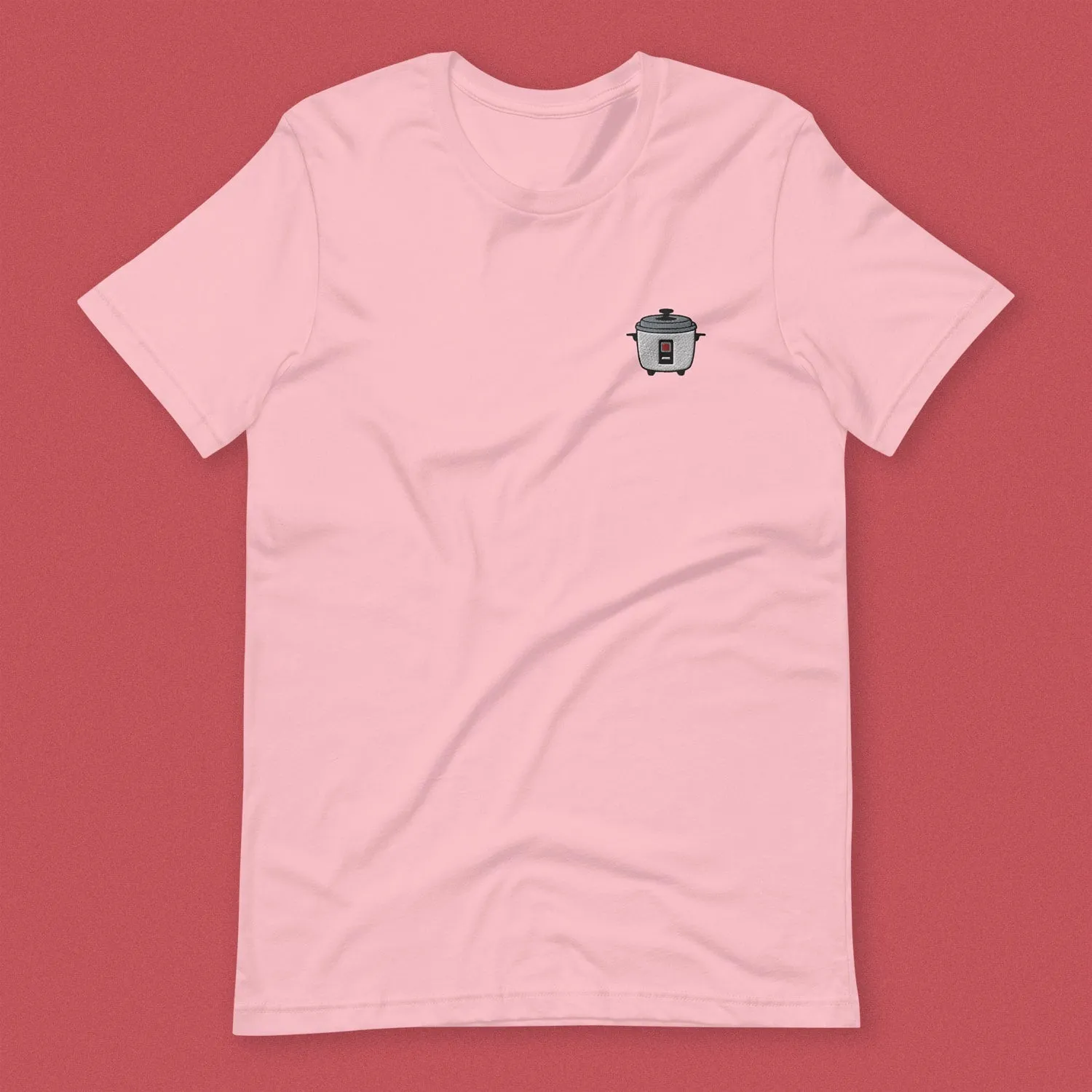 Rice Cooker Embroidered T-Shirt