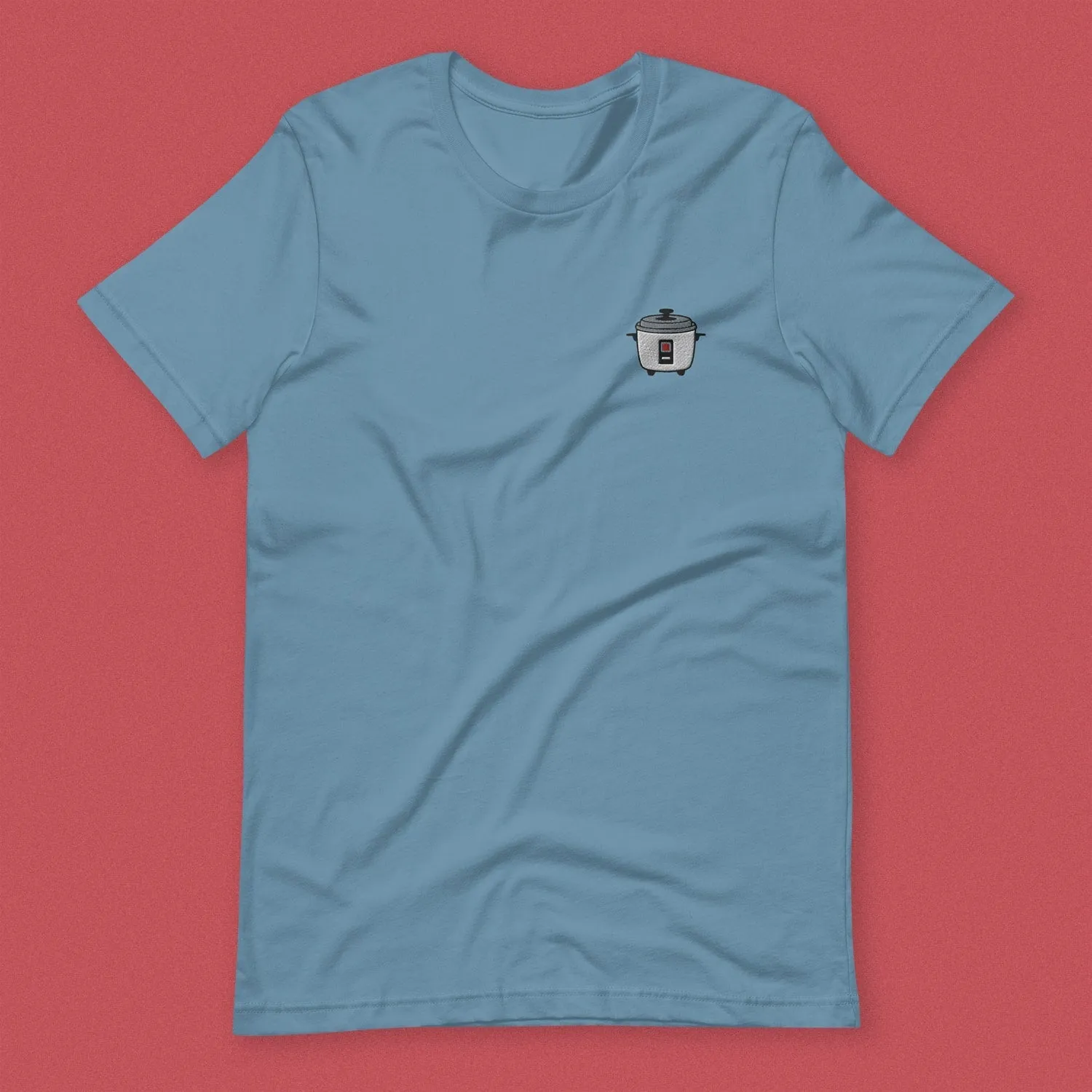 Rice Cooker Embroidered T-Shirt