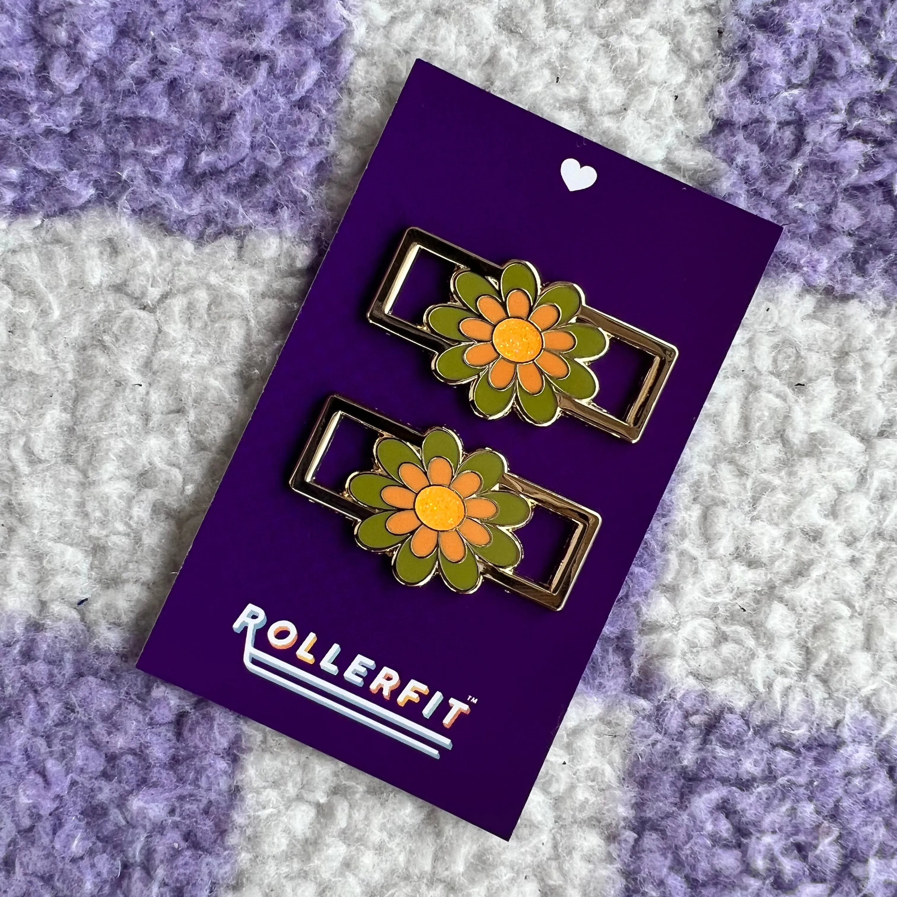 RollerFit - Lace Locks - Retro Flower