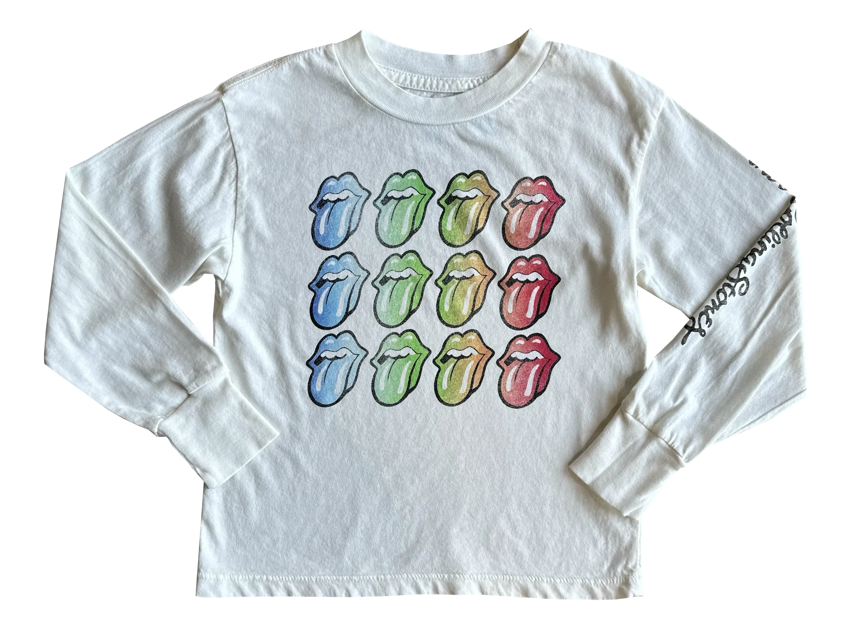 Rolling Stones Rainbow Tongues Long Sleeve