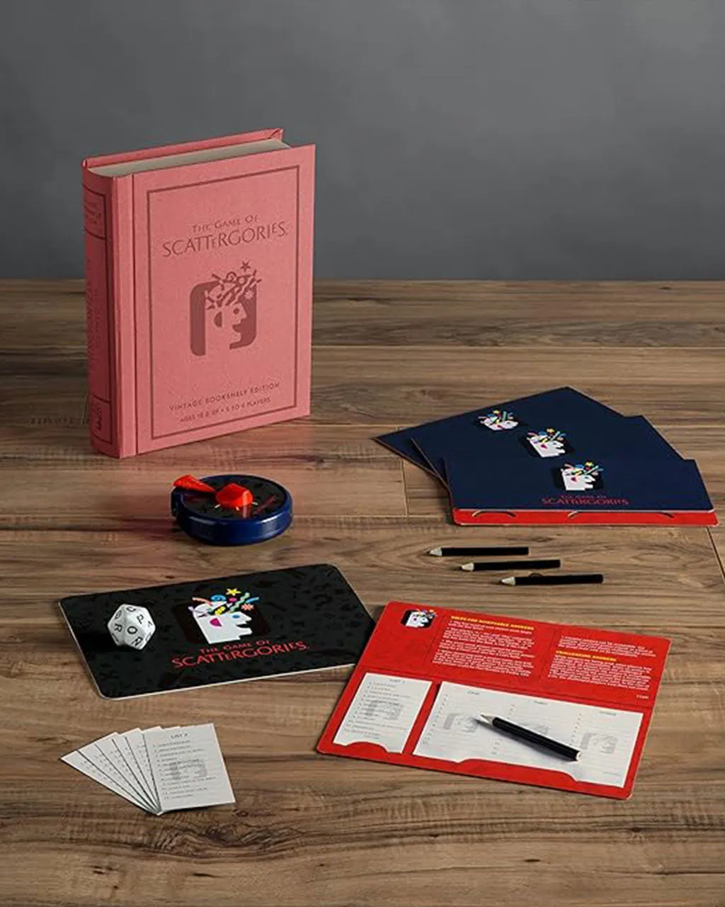 Scattergories Vintage Bookshelf Edition