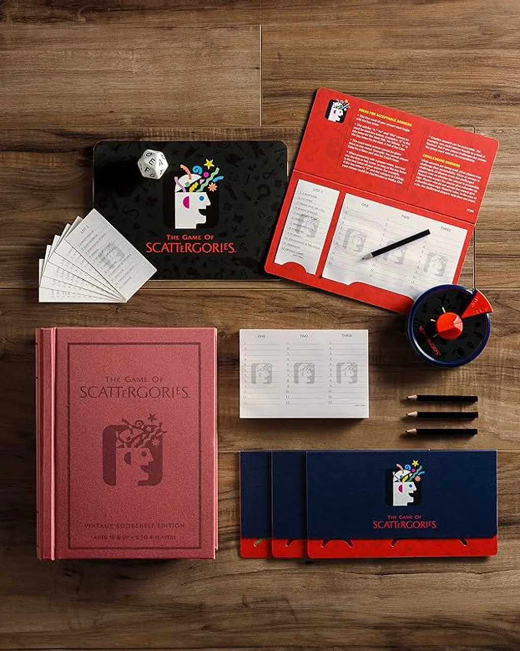 Scattergories Vintage Bookshelf Edition