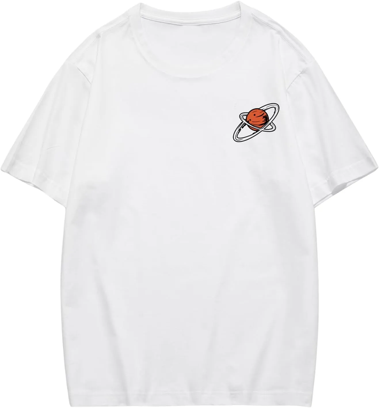 SOLY HUX Men's Graphic Tees Y2K Alien T Shirts Vintage Shirts 90s Oversized Streetwear Tops