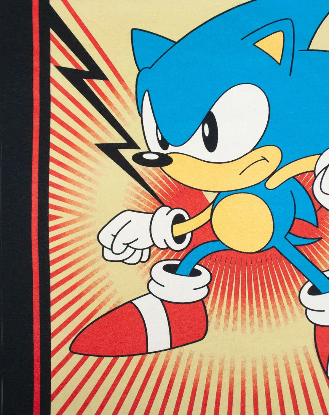 Sonic The HedgeHog Propaganda Poster Men's T-Shirt
