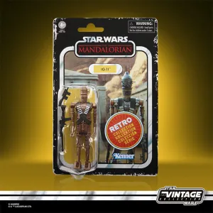 Star Wars Retro Collection The Mandalorian IG-11 Action Figure with Accessories