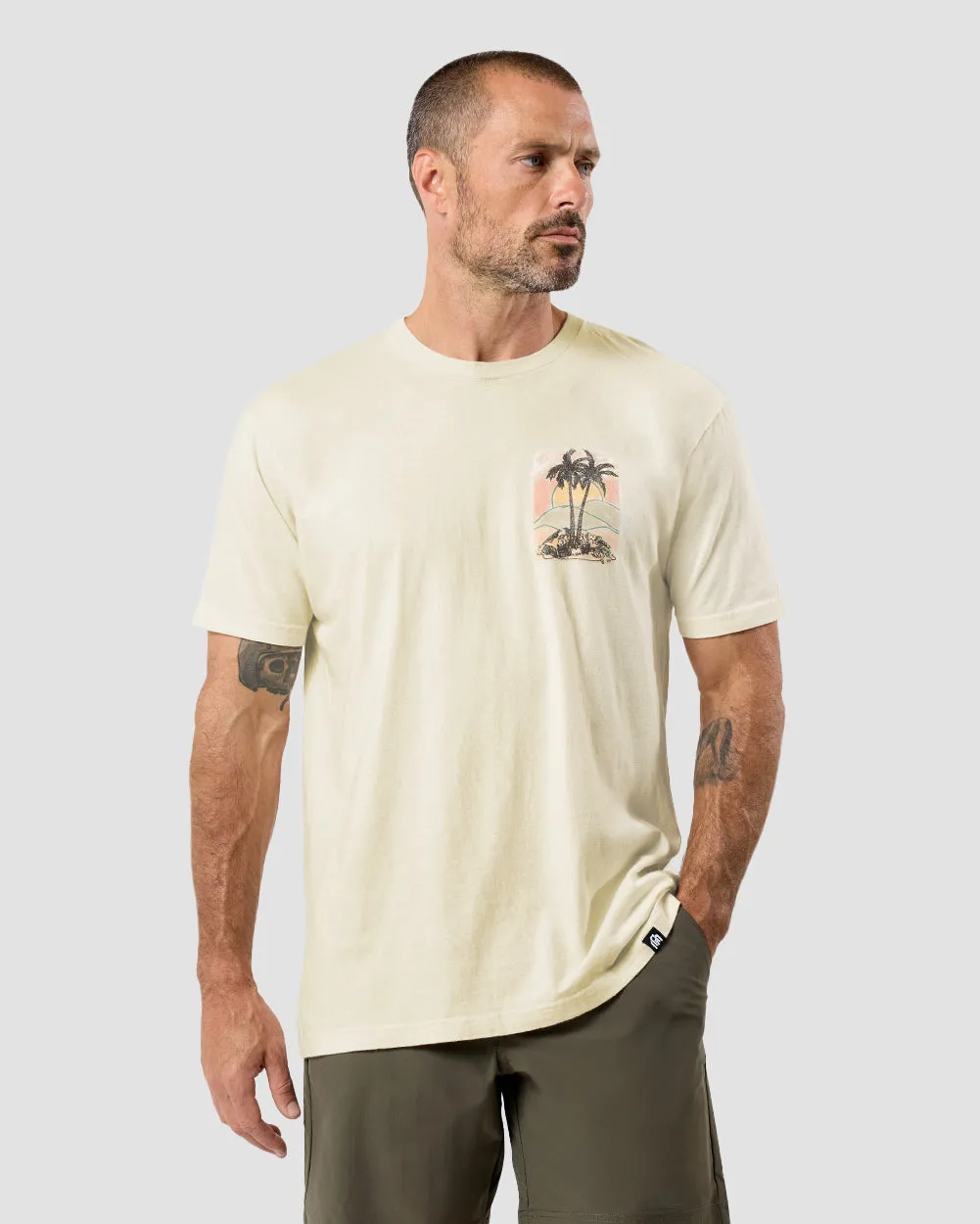 Vintage Sunlit Sway T-Shirt with Retro Design