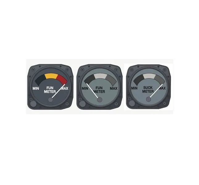 Tri Pack Cockpit Motivational Gauge Set